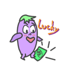 Life eggplant（個別スタンプ：7）