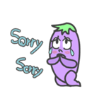 Life eggplant（個別スタンプ：17）