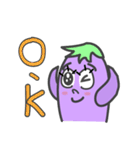 Life eggplant（個別スタンプ：29）