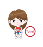 Xiao Jie - Eng（個別スタンプ：34）