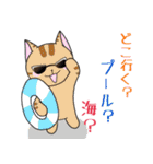 表情豊かな猫ちゃん達。5（個別スタンプ：37）