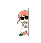 すももちゃんとうちゃぎ（個別スタンプ：7）