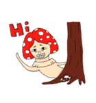 Miss Lonely Fungus（個別スタンプ：22）