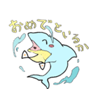 魚々っとイルカ君と海の仲間たち（個別スタンプ：6）