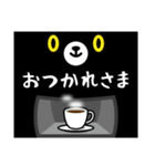 くまロボットのシュールな会話♪（個別スタンプ：34）