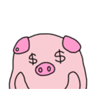 Pig's life 2-Piggy's life（個別スタンプ：4）