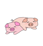 Pig's life 2-Piggy's life（個別スタンプ：8）