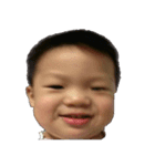 Kid's Faces Ari and Win（個別スタンプ：8）