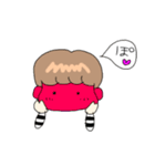 ボーダーくん。（個別スタンプ：1）