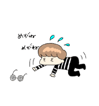 ボーダーくん。（個別スタンプ：7）