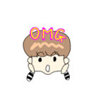 ボーダーくん。（個別スタンプ：30）