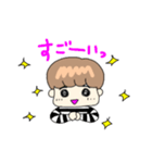 ボーダーくん。（個別スタンプ：40）