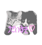 わたしのぺっとたち（個別スタンプ：1）