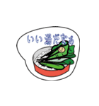 フレッシュ野菜の着ぐるみスタンプ（個別スタンプ：4）
