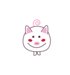 Cute pig Bokmani（個別スタンプ：4）