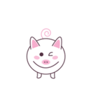 Cute pig Bokmani（個別スタンプ：10）