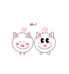 Cute pig Bokmani（個別スタンプ：18）