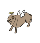 Fee Bee the Yard Pug（個別スタンプ：4）