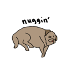Fee Bee the Yard Pug（個別スタンプ：13）