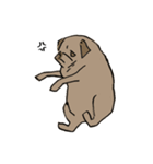 Fee Bee the Yard Pug（個別スタンプ：24）