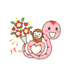 ふくたろうとゆかいな干支たち（個別スタンプ：5）