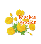 ありがとう花が咲くよ スペイン語版（個別スタンプ：8）