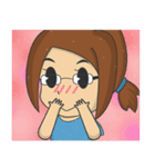 taiwan bubble girl（個別スタンプ：16）