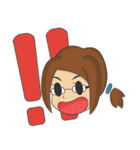 taiwan bubble girl（個別スタンプ：40）