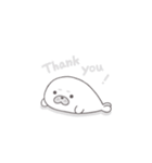 ほのぼのあざらし（個別スタンプ：1）