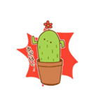 うさぎとさぼてん（個別スタンプ：2）