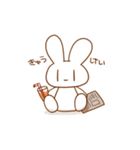 うさぎとさぼてん（個別スタンプ：19）