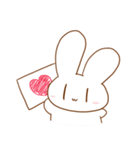 うさぎとさぼてん（個別スタンプ：24）
