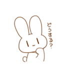 うさぎとさぼてん（個別スタンプ：25）