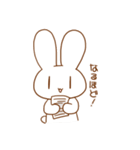 うさぎとさぼてん（個別スタンプ：27）