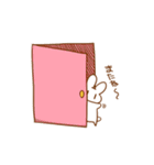 うさぎとさぼてん（個別スタンプ：34）