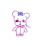 Baby WO and the butterfly（個別スタンプ：4）
