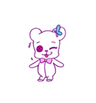 Baby WO and the butterfly（個別スタンプ：11）