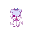 Baby WO and the butterfly（個別スタンプ：13）