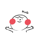 blush white guy（個別スタンプ：11）