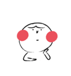blush white guy（個別スタンプ：23）