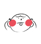 blush white guy（個別スタンプ：26）