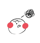 blush white guy（個別スタンプ：27）