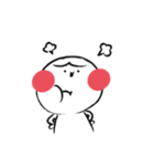 blush white guy（個別スタンプ：33）