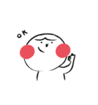 blush white guy（個別スタンプ：35）