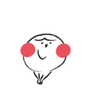 blush white guy（個別スタンプ：36）