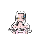 pink swan（個別スタンプ：8）