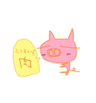 おはなちゃんのひらめき（個別スタンプ：3）