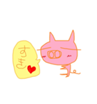 おはなちゃんのひらめき（個別スタンプ：7）