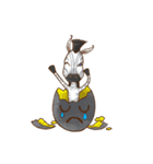 Dreamingfrees Zebra 0（個別スタンプ：6）