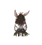 Dreamingfrees Zebra 0（個別スタンプ：14）